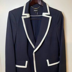 DKNY Women's Navy Blue Blazer - Free Shipping!